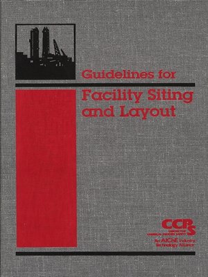 cover image of Guidelines for Facility Siting and Layout